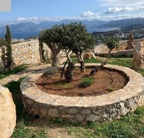 Kreta Wunderschönes Grundstück mit neu errichtetem Rohbau - Agios Nikolaos
