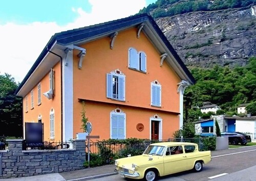 Bild 1 - Symbiose aus Wohnen und Arbeiten in Tessin