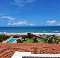 Brasilien Strandhaus 3653 m2 direkt am Meer am Strand - Beberibe