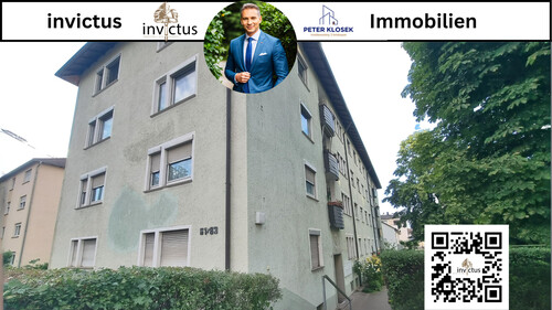 Invictus Immobilien - 2015 sanierte 3 Zimmer Wohnung mit Balkon, Küche und Bad