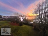 Sonnenuntergang - Ein traumhafter Sonnenuntergang in NSU-NEUBERG; 3-Zim.; Balkon und Garage - sofort frei!