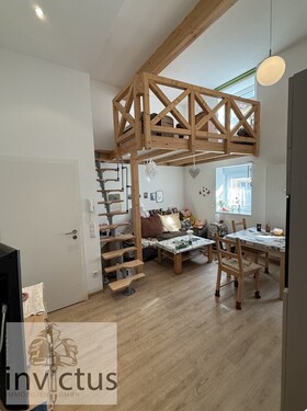 Wohnküche mit Galerie