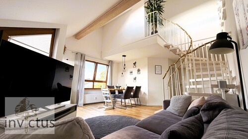 Wohnbereich - 4.5 Zimmer Etagenwohnung zur Miete in Pleidelsheim