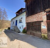 Idyllisches Anwesen mit großem Grundstück, Scheune u. Doppelgarage – Natur pur in der Nähe von Mudau - Mudau / Uenglert