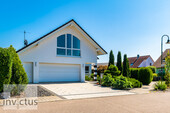 Außenansicht - Architektenhaus der Extraklasse, viel Platz, super schick, Garten, große Garage und vieles mehr!