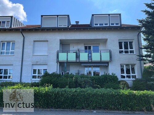 Straßenansicht Goethestraße - 2 Zimmer Erdgeschoßwohnung in Mutlangen