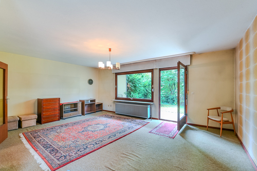 Wohnzimmer - 4 Zimmer Doppelhaushälfte zum Kaufen in Wiesbaden