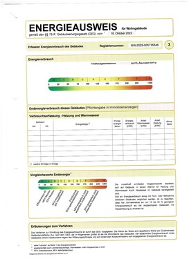 Energieausweis - 