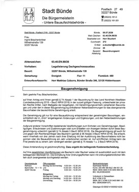 Legalisierung vom Dachgeschoss1 - 