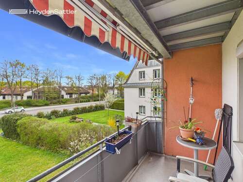 Balkon - 3 Zimmer Etagenwohnung in Augsburg