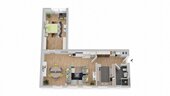 Grundriss Wohnung - 