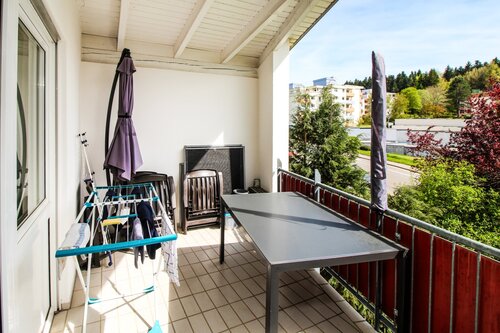 Balkon Ansicht 2 - Etagenwohnung mit 103,00 m&sup2; in Schramberg zur Miete