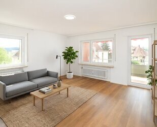 Wunderschöne 3,5-Zimmer-Wohnung mit Balkon & Garage in Rottweil