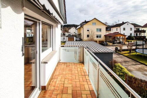 Balkon - Etagenwohnung mit 88,40 m&sup2; in Rottweil zur Miete