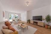 Möblierungsbeispiel - Wohnen - 3.5 Zimmer Reihenendhaus zur Miete in Geisenfeld