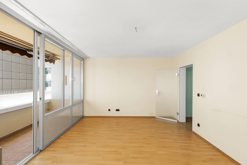 Wohnzimmer - Appartement mit 66,58 m&sup2; in München zum Kaufen