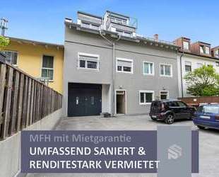Renditestark & umfassend saniert | 2 x MFH mit Mietgarantie in U-Bahn-Nähe - München