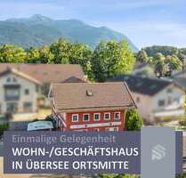 Seltene Gelegenheit | Bekanntes Wohn-Geschäftshaus in zentraler Lage | 5 Minuten zum See - Übersee