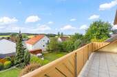 Süd-Balkon - 3.5 Zimmer Maisonettenwohnung in Reichertshausen