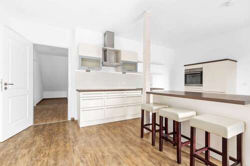 Große, moderne Einbauküche - 