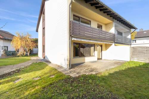 Garten - Doppelhaushälfte mit 133,00 m&sup2; in München zum Kaufen