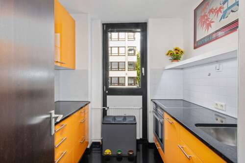 Küche - 1- Zimmerwohnung mit 38,14 m&sup2; in München zur Miete