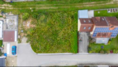 Vogelperspektive - Grundstück in Rohrbach Waal zum Kaufen