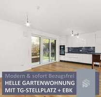 Neuwertige Gartenwohnung mit Einbauküche & TG-Einzelstellplatz - München