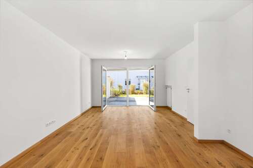 Wohnbereich mit Terrassenzugan - Modernes Wohnen 