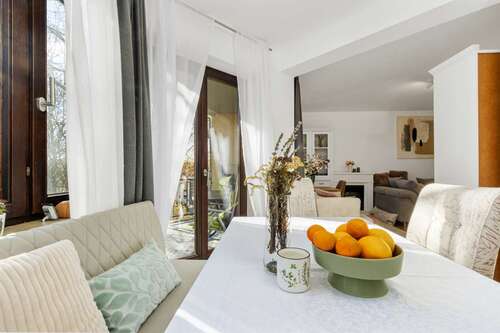 Essbereich mit Balkonzugang - 3 Zimmer Appartement zum Kaufen in Zorneding