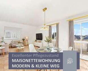 Ruhig gelegen in kleiner Wohnanlage | Helle, top gepflegte Maisonette-Wohnung - Karlsfeld