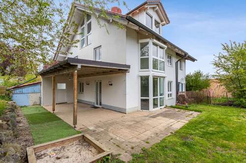 Garten - Moderne DHH mit viel Platz und Süd-West-Garten 