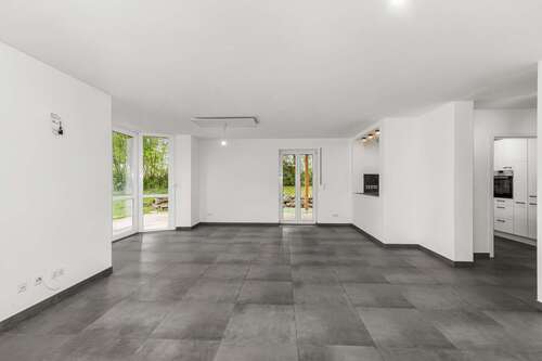 Wohnzimmer - Doppelhaushälfte mit 180,00 m&sup2; in Sankt Wolfgang zum Kaufen