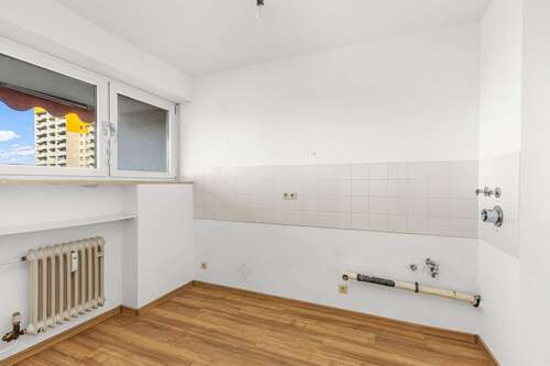 Küche - Appartement mit 41,29 m&sup2; in Germering zur Miete