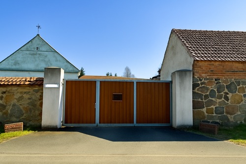 Hofeinfahrt - Visualisierung - 