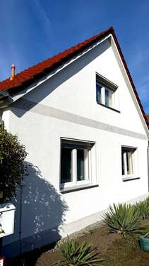 Schrägansicht auf das EFH - 7 Zimmer Einfamilienhaus in Lohsa