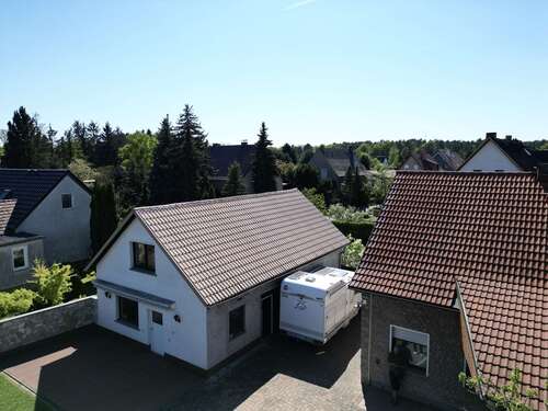 Innenhof Vogelperspektive - 5 Zimmer Einfamilienhaus in Cottbus / Gallinchen