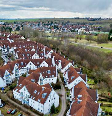 Luftbildaufnahme Wohnanlage - 