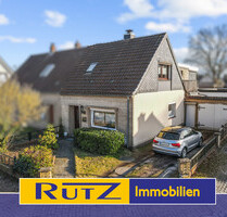 Delmenhorst-Dwoberg Ströhen Zentral gelegene Doppelhaushälfte auf großem Grundstück