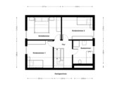 Grundriss Obergeschoss - 