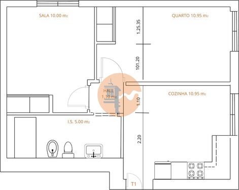 Foto - Wohnung in Monte Gordo, Faro - 280.000,00 EUR Kaufpreis, ca.  71,00 m²