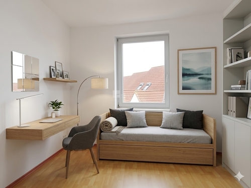 Ihr Gäste - Arbeits - Kinderzimmer Beispiel - 3 Zimmer Etagenwohnung in Schwerin