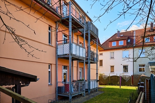 Ansicht NordOst - MFH in Schwerin! Ziegelinnensee. Fußläufig zur City. Top Kapitalanlage!