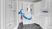 Im Badezimmer mit Dusche - 