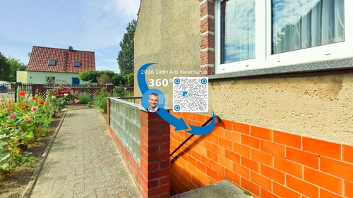 Am_Haus_entlang - 2 Zimmer Doppelhaushälfte in Schwerin