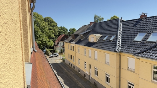 Aussicht Ziegelsee - 3 Zimmer Dachgeschoßwohnung zur Miete in Schwerin