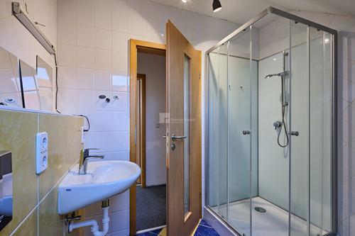 Das Duschbad im Dachgeschoss - 