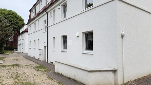 Der Hauszugang von der Hofseite - 