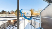 Balkon im Winter - 2 Zimmer Etagenwohnung zur Miete in Schwerin
