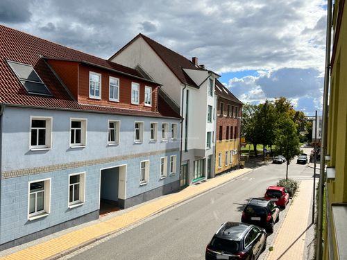 Die Eisenbahnstraße zum Ostorfer See - 